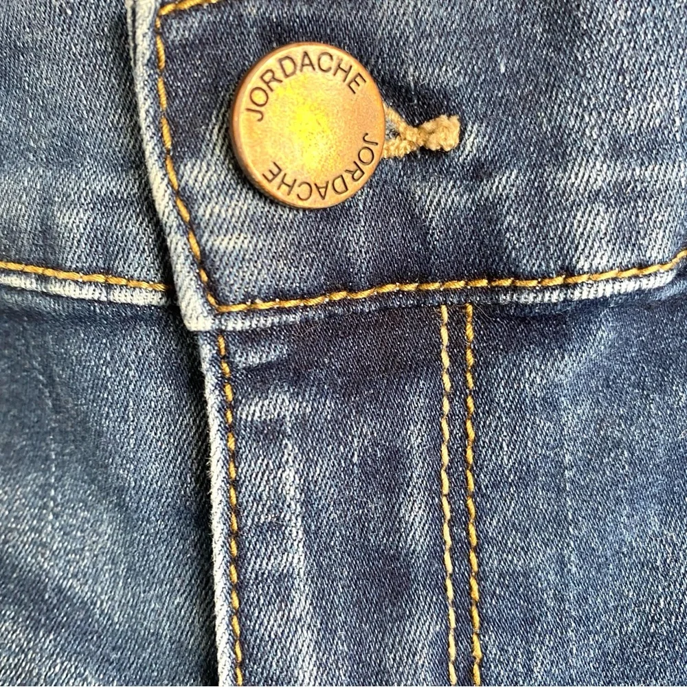 Jordache Super Skinny Blue Jeans Juniors Girls 16 Stretch Denim Low Rise